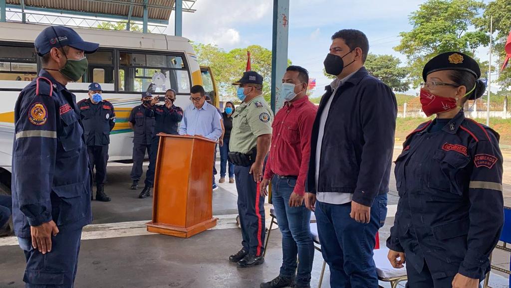 NOTA DE PRENSA ACTO DE ASCENSO BOMBEROS DE CARONÍ