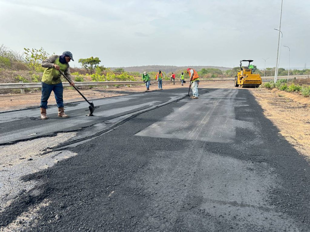 Más de 6 mil toneladas de asfalto ha colocado la Alcaldía de Caroní