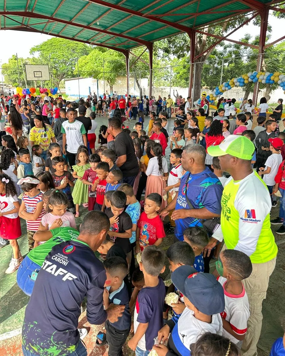 Alcaldía de Caroní celebró el Día del Niño en seis parroquias